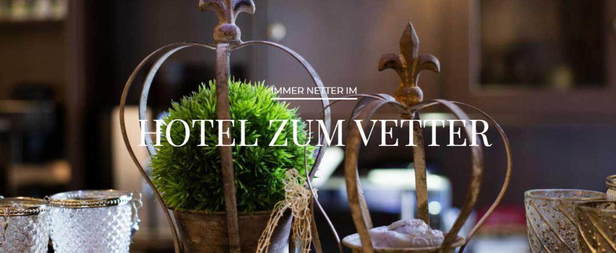 Hotel Zum Vetter Finsterwalde Exteriér fotografie